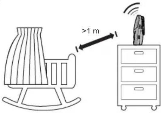 GIGASET Baby 100 Audio - Installazione del baby controllo - 1