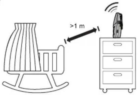 GIGASET Baby 100 Audio - Instalar o intercomunicador - 1
