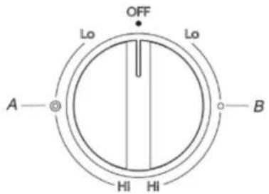 WHIRLPOOL WSES5030SV - Dual Zone Cooking Element - 2