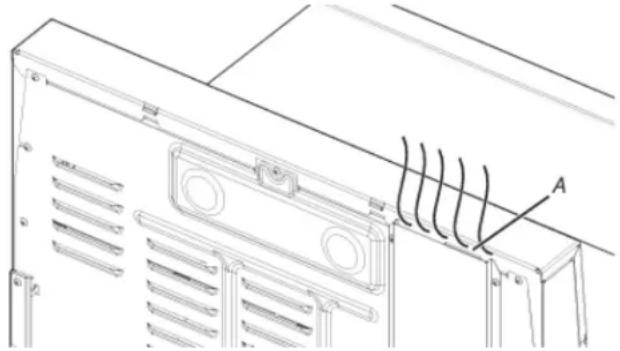 WHIRLPOOL WSES5030SV - Ducto de ventilación del horno - 1