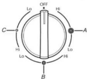 WHIRLPOOL WSES5030SV - Triple Zone Cooking Element - 1