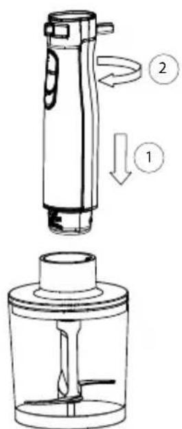 Lebenlang LBP9786 - Assembly of the Chopper - 2
