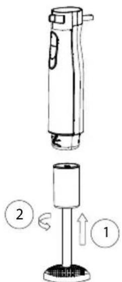 Lebenlang LBP9786 - Connecting the Potato Masher - 2
