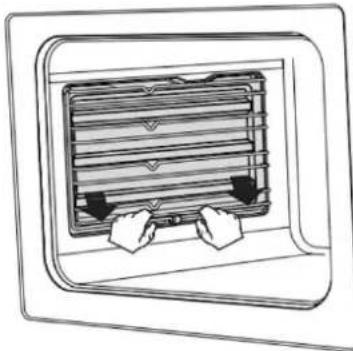 SABA 6060MIXT21BK - Retrait des parois catalytiques : - 1