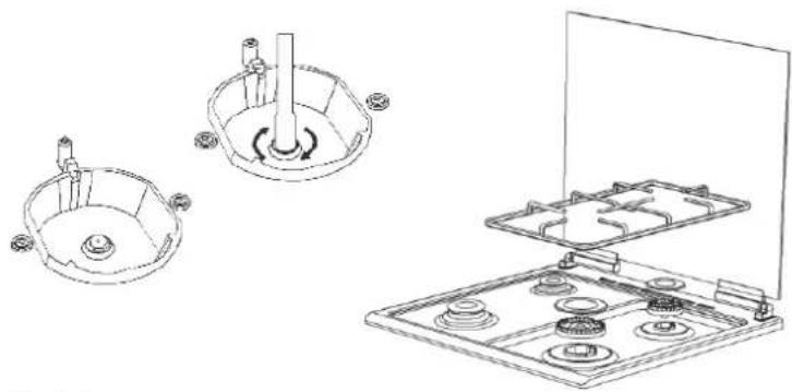 SABA 6060MIXT21BK - Brûleurs - 1