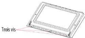 SABA OMP7324BLA - Retirer et installer la porte - 2