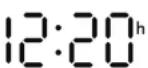 SABA OMP7324BLA - Time setting - 1
