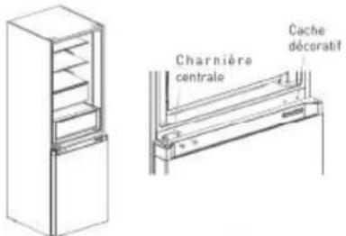 SABA CB373NFDK - Inversion de porte - 6
