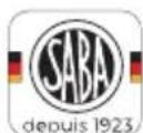 SABA SB24HD242W - Accrochage du téléviseur à un mur Avertissement - 6