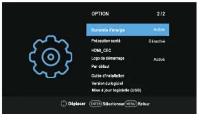 SABA SB24HD242W - Menu Option - 2