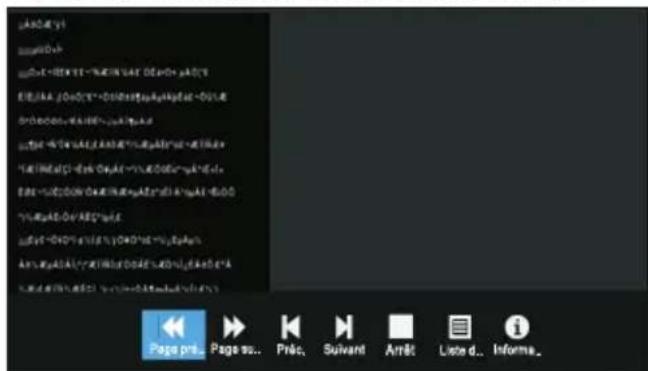 SABA SB24HD242W - Utiliser les menus - 3