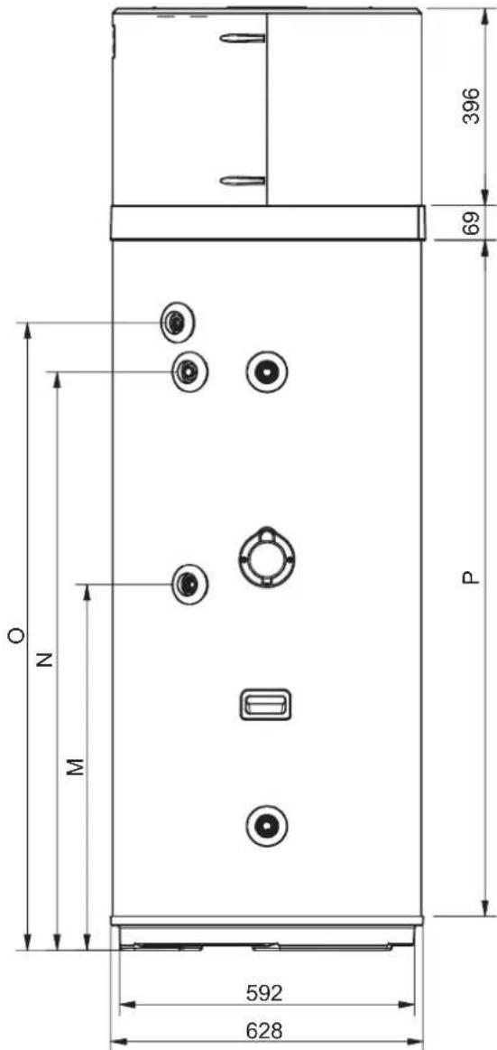 COINTRA OASIS 200 HT - Dimensions - 2