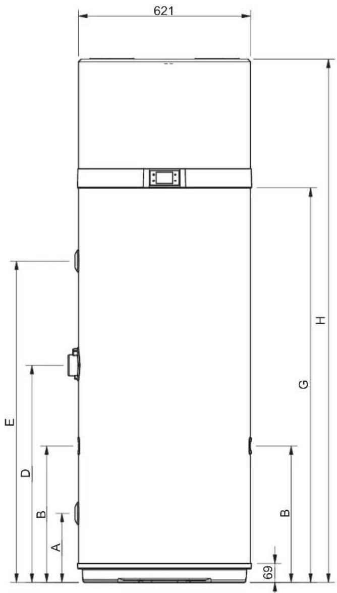 COINTRA OASIS 200 HT - Dimensions - 1