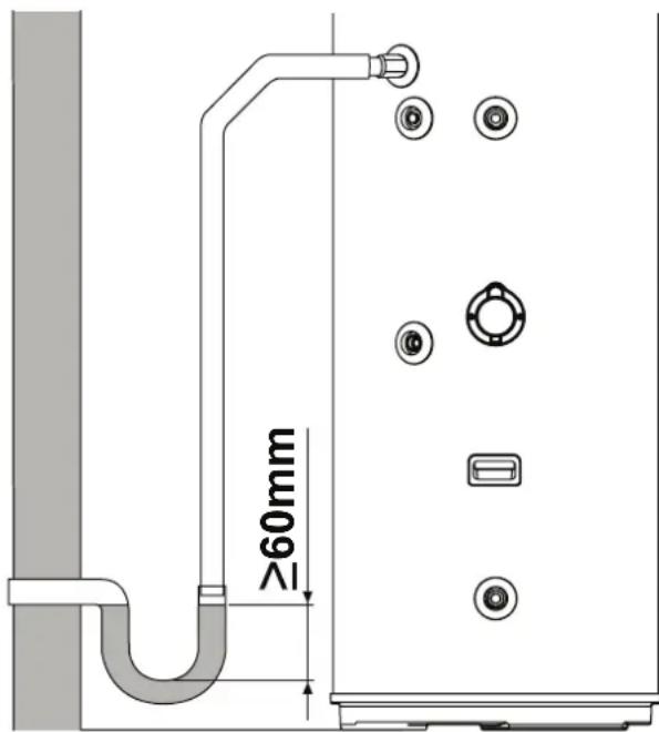 COINTRA OASIS 200 HT - Raccordement de l'évacuation des condensats - 1