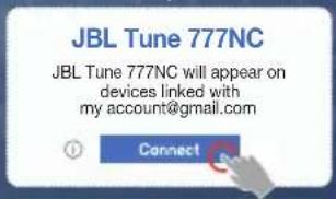 JBL Tune 777NC - POWER ON &amp; CONNECT - 5