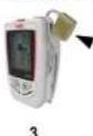 Sauermann KP 320 - Support mural anti-vol avec cadenas - 4