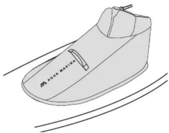 Aqua Marina Cascade - Slide-in Center Fin Installation - 3