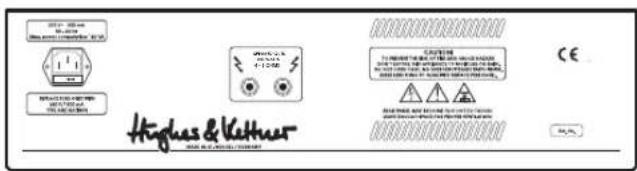 HUGHES & KETTNER WARP 112 - PARTE POSTERIOR: - 1