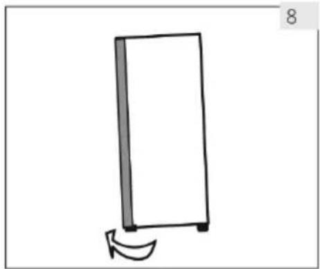 HAIER HWS205GGEH1 - Alinhar o aparelho - 2