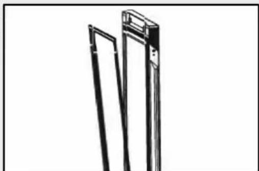 HAIER HWS205GGEH1 - Netegeu la junta de la porta: - 1