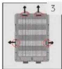 HAIER HWS205GGEH1 - Het filter verrangen - 3