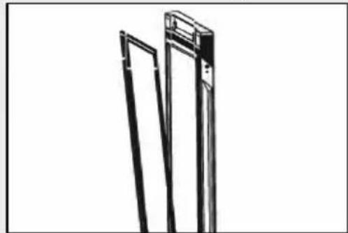 HAIER HWS205GGEH1 - De deurpakking reinigen: - 1
