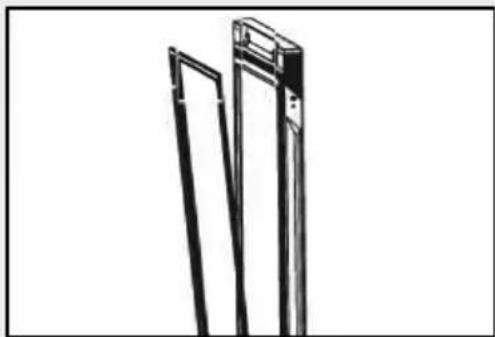 HAIER HWS205GGEH1 - Clean the door gasket: - 1