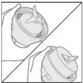 PHILIPS HR2511 - Снимите уплотнительное кольцо с ножевого блока. - 1