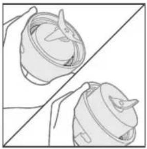 PHILIPS HR2511 - Sejměte z nožové jednotky těsnicí kroužek - 1