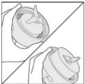 PHILIPS HR2511 - Свалете уплътнителния пръстен от режещия блок - 1