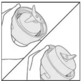 PHILIPS HR2511 - Retire o anel vedante das lâminas - 1