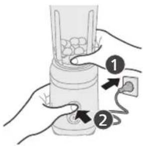 PHILIPS HR2511 - Zasady używania urządzenia - 5