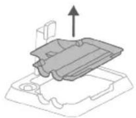PHILIPS 7000 Series XW7110 - Reinigen des Reinigungseinsatzes - 1