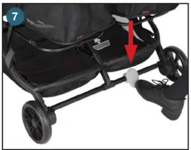 Joovy Boot X2 - Rear Wheel Brakes - 1