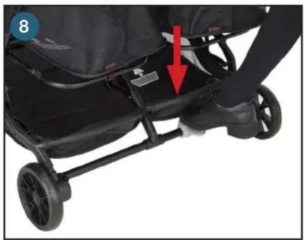 Joovy Boot X2 - Rear Wheel Brakes - 2