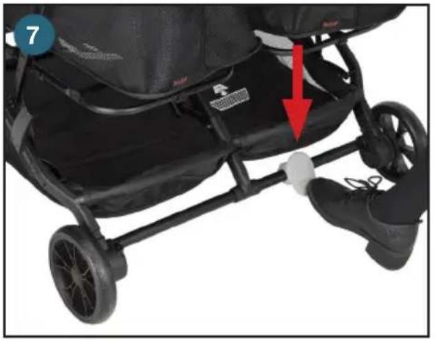 Joovy Boot X2 - Freins de Roue Arrière - 1