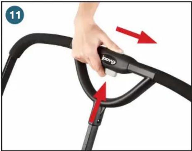 Joovy Boot X2 - Folding the Shopping Cart - 1
