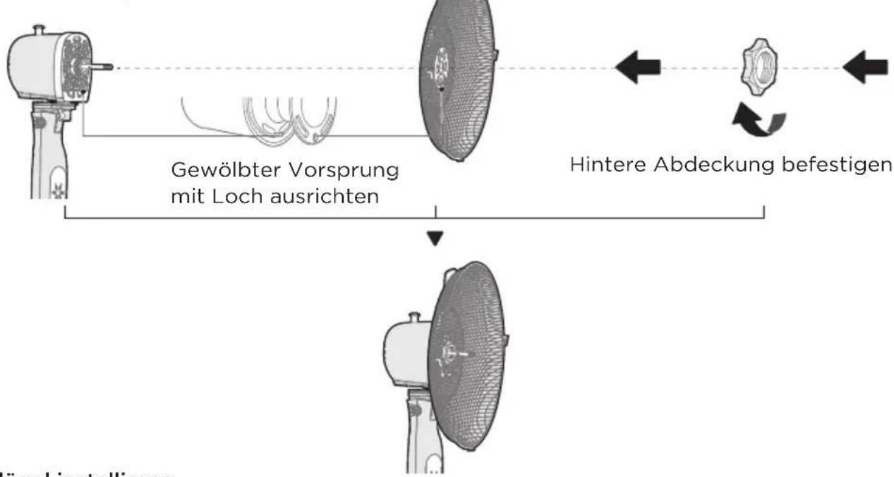 MIDEA MFS400M0APW0 - Hintere Abdeckung installmenten - 1