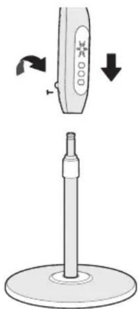 MIDEA MFS400M0APW0 - Installation du poteau - 2