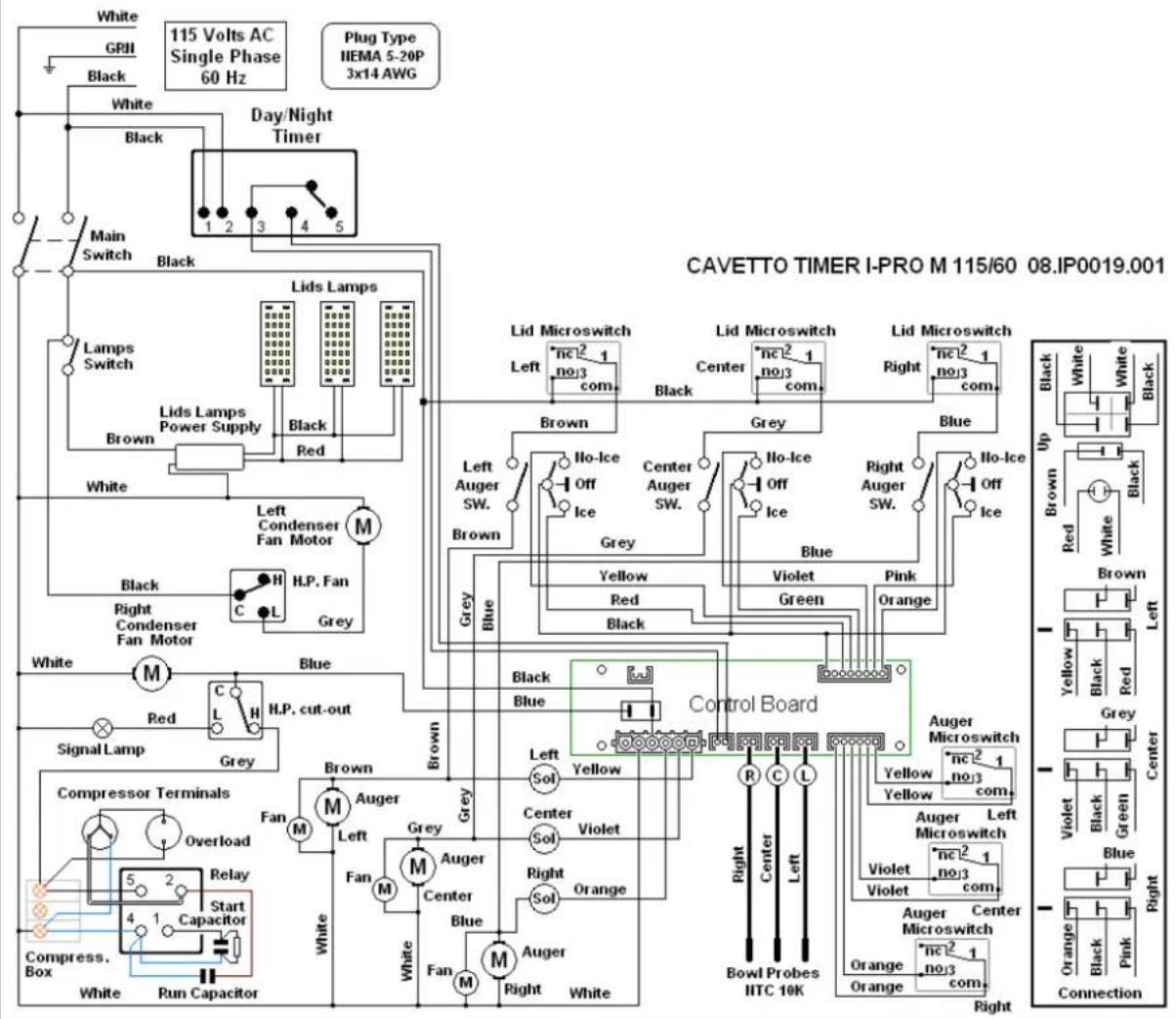 Crathco IPro 3E - SCHEMA ELETTRICO -WIRING DIAGRAM - 3