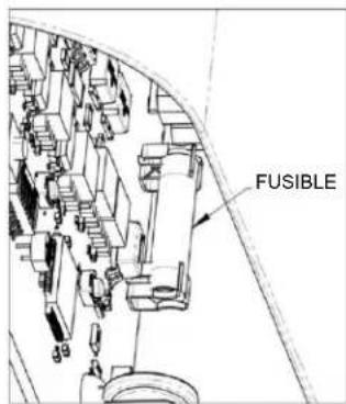 Haws 1212SFH - G.4. REMPLACEMENT DES FUSIBLES (MODÈLES AVEC FILTRE OU UNITÉ DE REMPLISSAGE DE BOUTEILLE) - 1