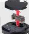 TRISA T Bot Plus 5000 - Prachová prihrádka a filtr\* | Portároló rekesz és szürö\* | Pregrada za prašinu i filter\* | Predal za prah in filter\* | Υποδοχέας σακούλας και φίλτρο\* - 2