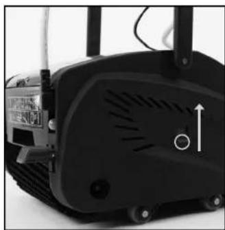 TORNADO Vortex 18 TS050W18U - Controles de los cepillos: - 1