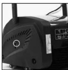 TORNADO Vortex 18 TS050W18U - Control de contacto de los cepillos: - 1