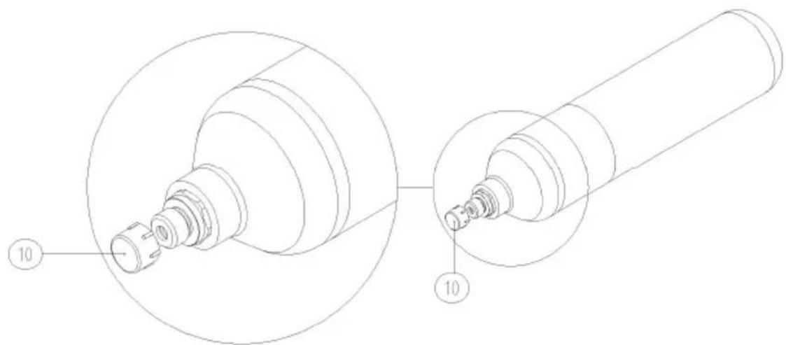 Prebena Druckluft Mobilo - Druckluftkartusche anbringen - 2