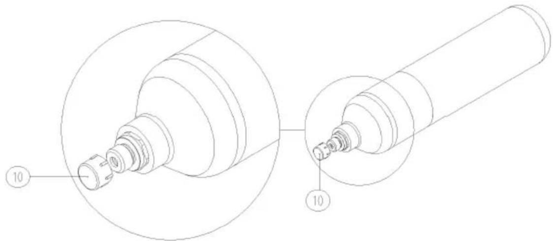 Prebena Druckluft Mobilo - Montar el cartucho neumático - 2