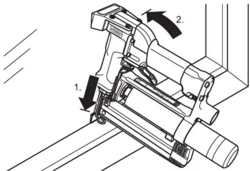 Prebena PKT2ES40S - Using the glass-stop - 1