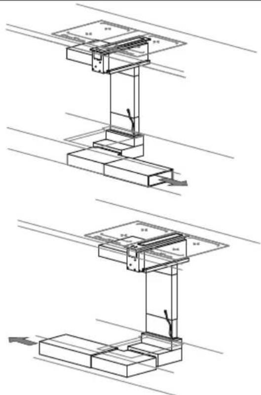 ELECTROLUX VTRAVERSE - Agencement air d'évacuation - 1