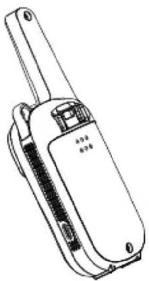 DECROSS DC43 - Nstalando los tres alcalinos 1.5V AAA o 1.2V AAA NiMH recargable batidor - 1