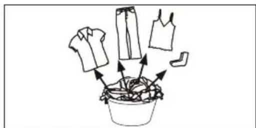 HAIER HD120E357U1 - Prepare the laundry - 1